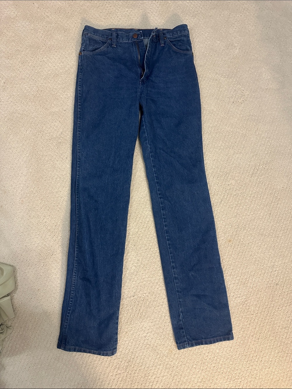 Vintage Classic High-Rise Straight-Leg Women’s Jeans - Blue